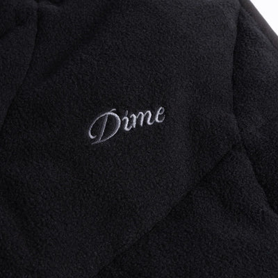 Dime Sleeveless Puffer Vest Black