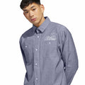 Adidas Gonz Longsleeve Button Down Shirt Aurivy/White