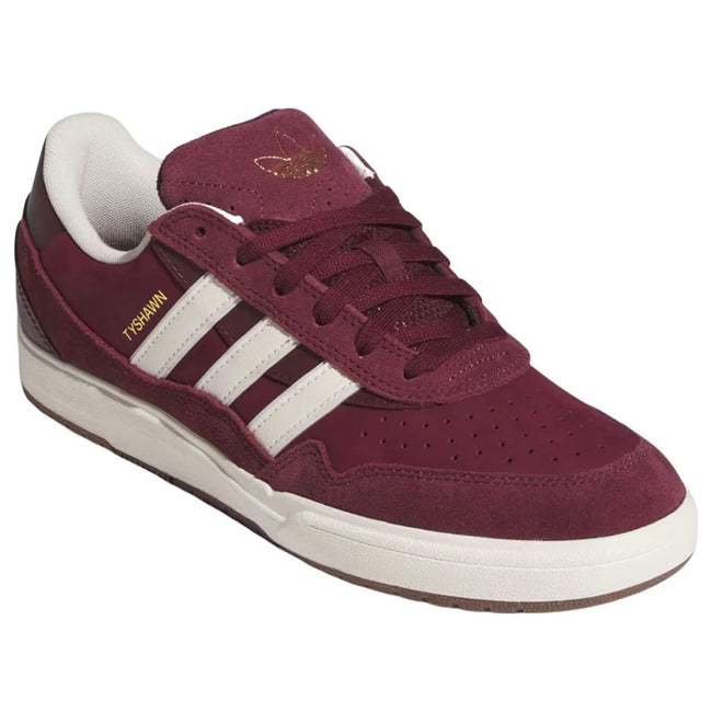 Adidas Tyshawn II Shoe Maroon / Chalk White / Gold Metallic