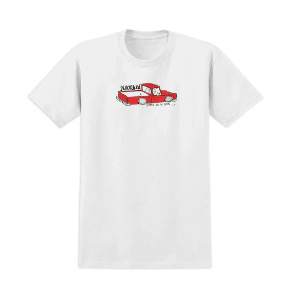 Krooked Double OK Tee White