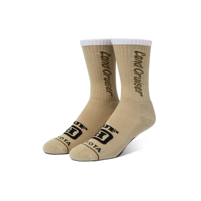 Huf x Toyota Landcruiser Socks Black/Khaki