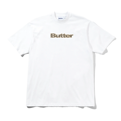 Butter Goods Leopard Print Tee White