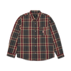 Huf Megablast Plaid L/S Shirt Deep Wine