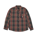 Huf Megablast Plaid L/S Shirt Deep Wine
