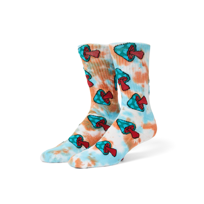 Huf Microdose Tiedye Sock Red