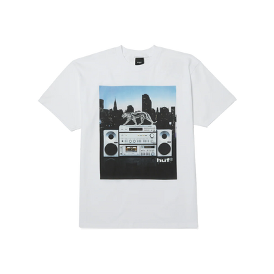 Huf Midnight Radio Tee White