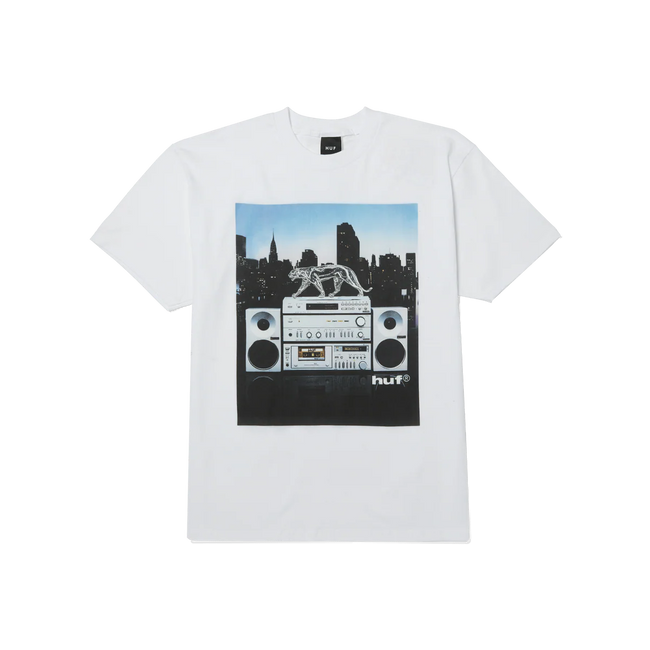 Huf Midnight Radio Tee White