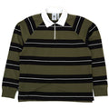 Adidas Skateboarding Shmoofoil Rugby Shirt Olive Strata/Black/Core White