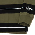 Adidas Skateboarding Shmoofoil Rugby Shirt Olive Strata/Black/Core White