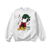 Butter Goods Music Crewneck Ash