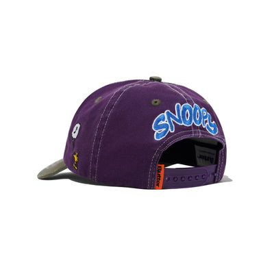 Butter Goods Music Snapback Washed Purple