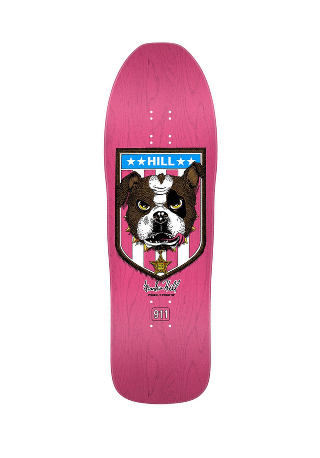 Powell Peralta Hill Bull Dog '10' Deck Pink 10.0"