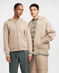 Nike SB Full Zip Fleece Hood Khaki