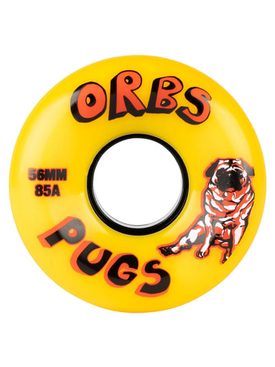 Orbs Pugs Wheels 85D 56mm Yellow