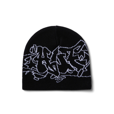 Huf Outlines Skull Beanie Russet or Black