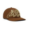 Huf Outlines Snapback Brown