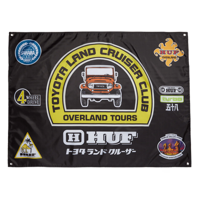 Huf x Toyota Landcruiser Overland Touring Banner