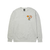 HUF x Toyota Overland Touring Crewneck Ash