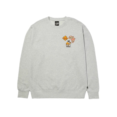 HUF x Toyota Overland Touring Crewneck Ash