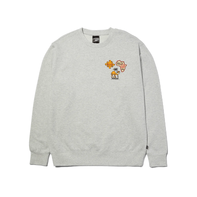 Huf x Toyota Land Cruiser Overland Touring Crewneck Ash