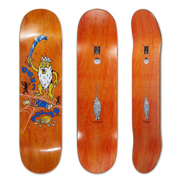 Polar Oskar Rozenburg Spider King  Deck 8.0"