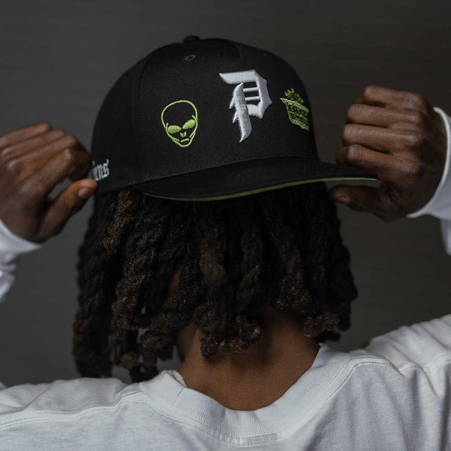 Primitive X Outkast Atliens A-Frame Snapback Cap Black
