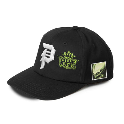 Primitive X Outkast Atliens A-Frame Snapback Cap Black