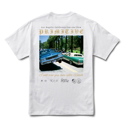 Primitive X Estevan Oriol Low And Slow Heavyweight Tee White