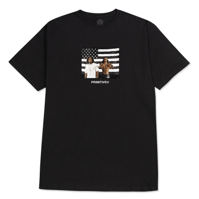 Primitive x OutKast Stripes T-Shirt Black