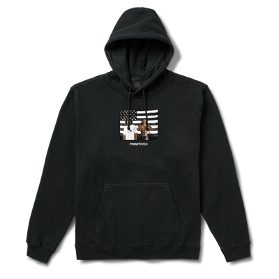 Primitive x OutKast Stripes Hoodie Black