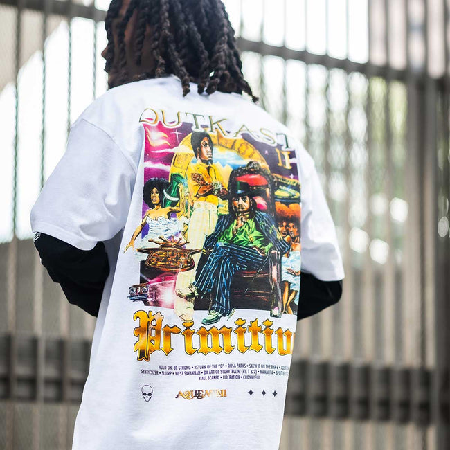 Primitive X Outkast Aquemini Tee White