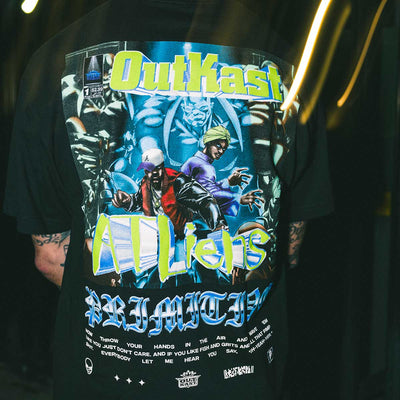 Primitive X Outkast Atliens Boxy Tee Black