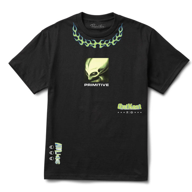Primitive X Outkast Atliens Boxy Tee Black