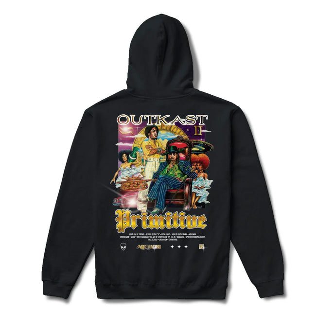 Outkast X Primitive Aquemini Hood Black