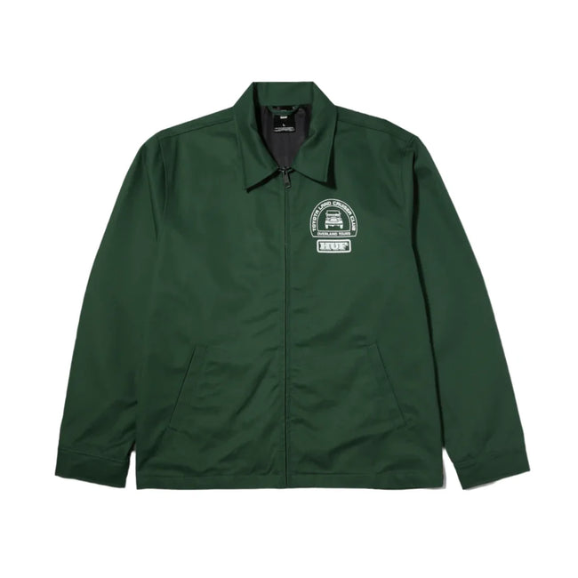 Huf x Toyota Parts And Service Jacket Forest Green
