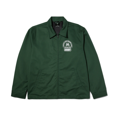 Huf x Toyota Land Cruiser Parts and Service Jacket Forest Green