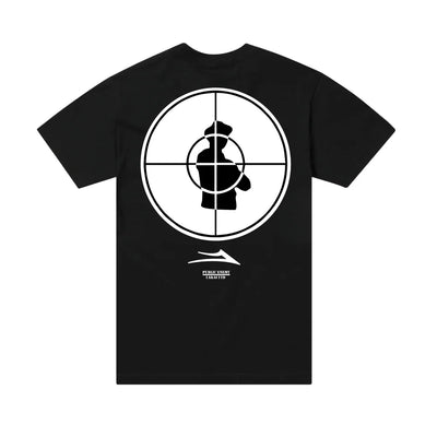 Lakai X Public Enemy Sniper Logo Tee Black