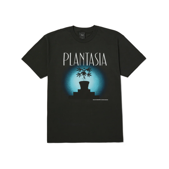 HUF Plantasia T-Shirt Vintage Black