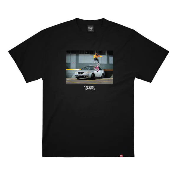 Def x Pork x Chami Krook Heavy Weight Tee - Black