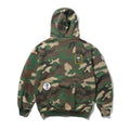 Butter Goods Patches Zip Thru Hood Washed Camo