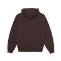Polar Crude Logo Contrast Dave Hoodie Chocolate
