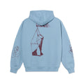 Polar Dave Hoodie "The End "Dove Blue