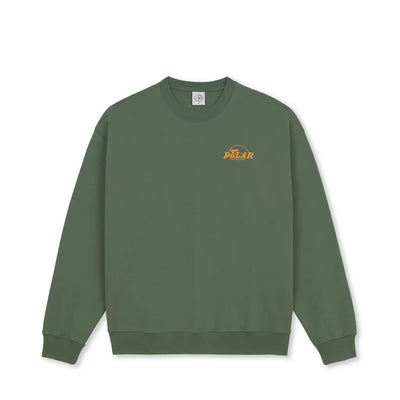 Polar Dreams Dave Crewneck Jade Green