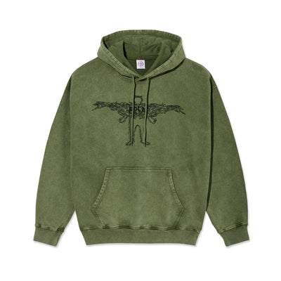 Polar Acid Frank Hoodie | Soul Army Green