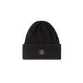 Polar Double Fold Merino Beanie - Black