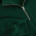 Polar Frankie Half Zip Sweater Dark Emerald