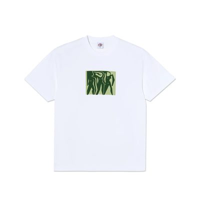 Polar Cut Outs Tee White