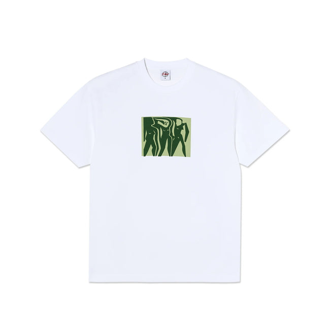Polar Cut Outs Tee White