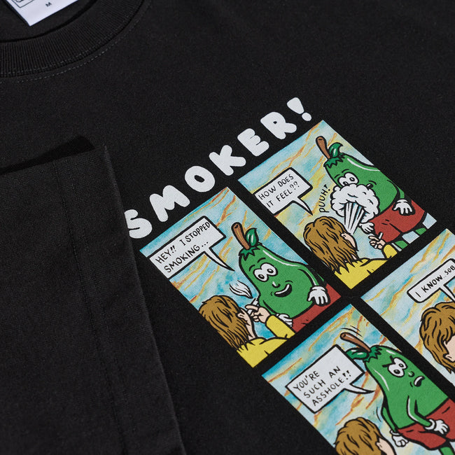Polar Smoker Tee Black