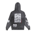 Primitive Century HW Zip Hood Washed Black